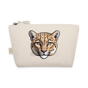 Tiger Head - Animal Design - Bio-Täschchen - Natur - Vorne