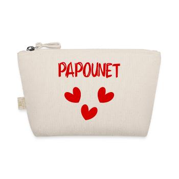 PAPOUNET. PAPA. FÊTE DES PÈRES. BONNE FÊTE PAPA - Trousse biologique - nature - Devant
