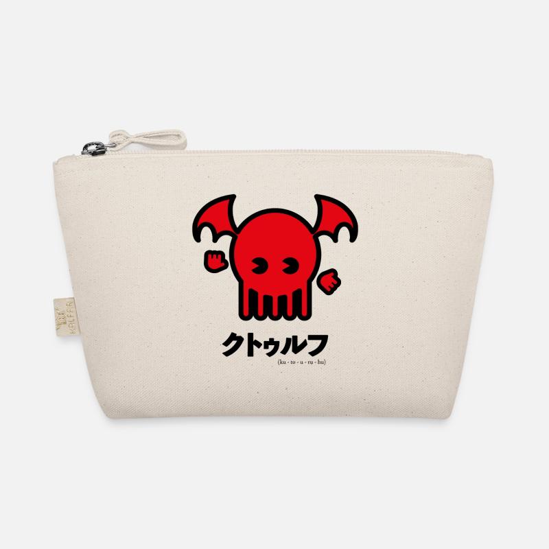 Kawaii Japanese Cthulhu Organic Pouch