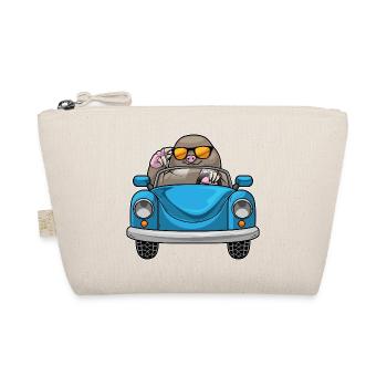 Voiture taupe - Trousse biologique - nature - Devant