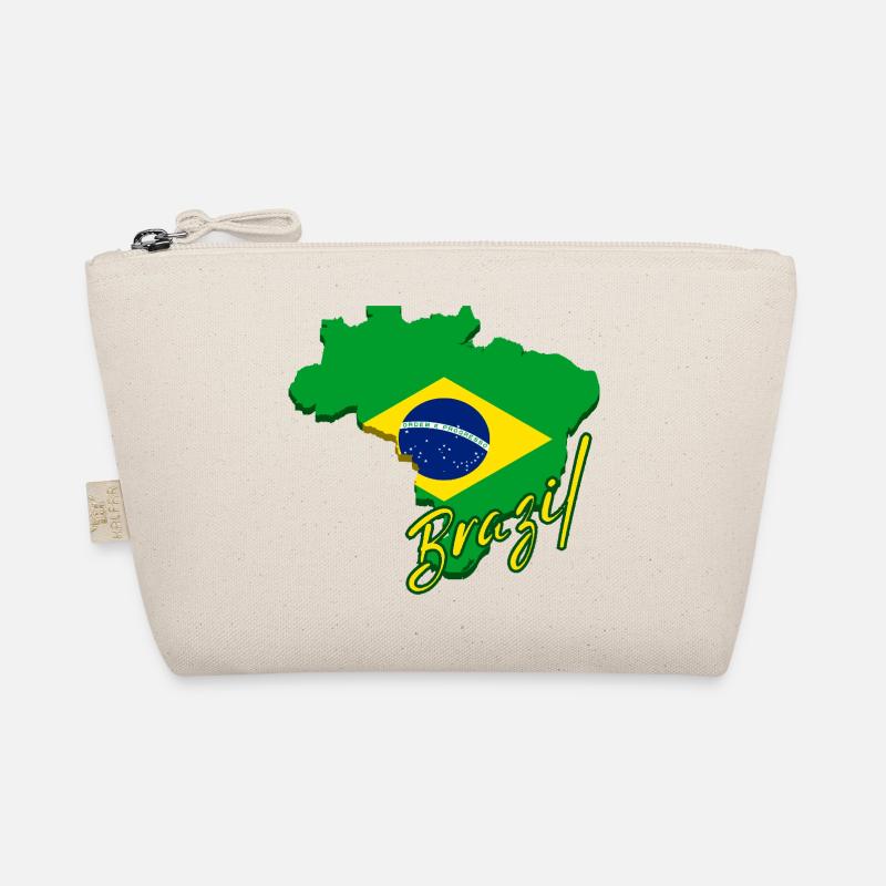 Carte du Brésil, drapeau du Brésil Trousse biologique