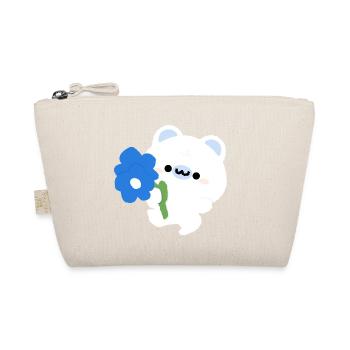Romantic Polar Bear - Organic Pouch - nature - Front