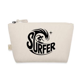 Surfer - Cooles Surfer-Logo - Bio-Täschchen - Natur - Vorne