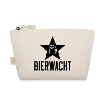 Bierkrug Linienkunst - Bio-Täschchen - Natur - Vorne