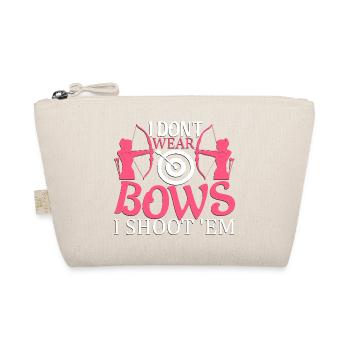 Archer Girl Bows Pride Tee - Organic Pouch - nature - Front