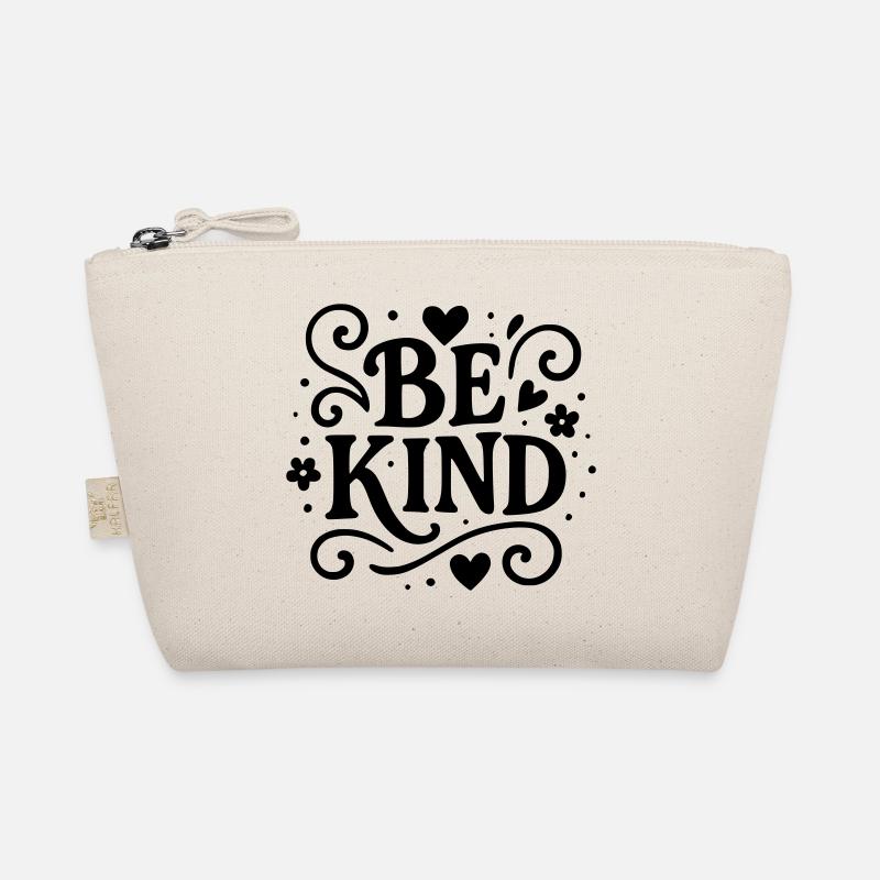 Be kind playful design Organic Pouch
