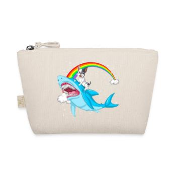 Aventure fantaisiste avec un requin et un bouledogue français - Trousse biologique - nature - Devant