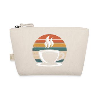 Vintage Coffee Design - Organic Pouch - nature - Front