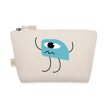 Joli petit monstre cyclope - Trousse biologique - nature - Devant