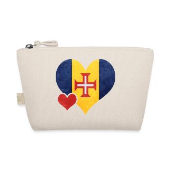 Cœur avec drapeau et croix lituaniens - Trousse biologique - nature - Devant