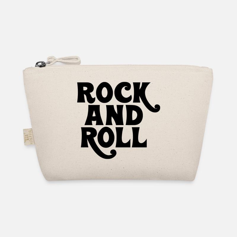 Rock'n'Roll-Logo mit fettem Logo Bio-Täschchen
