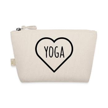 Yoga-Liebhaber - Bio-Täschchen - Natur - Vorne