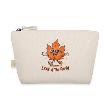 Leaf of the Party Happy Fall Harvest Autumn Leaf - Organic Pouch - nature - Front
