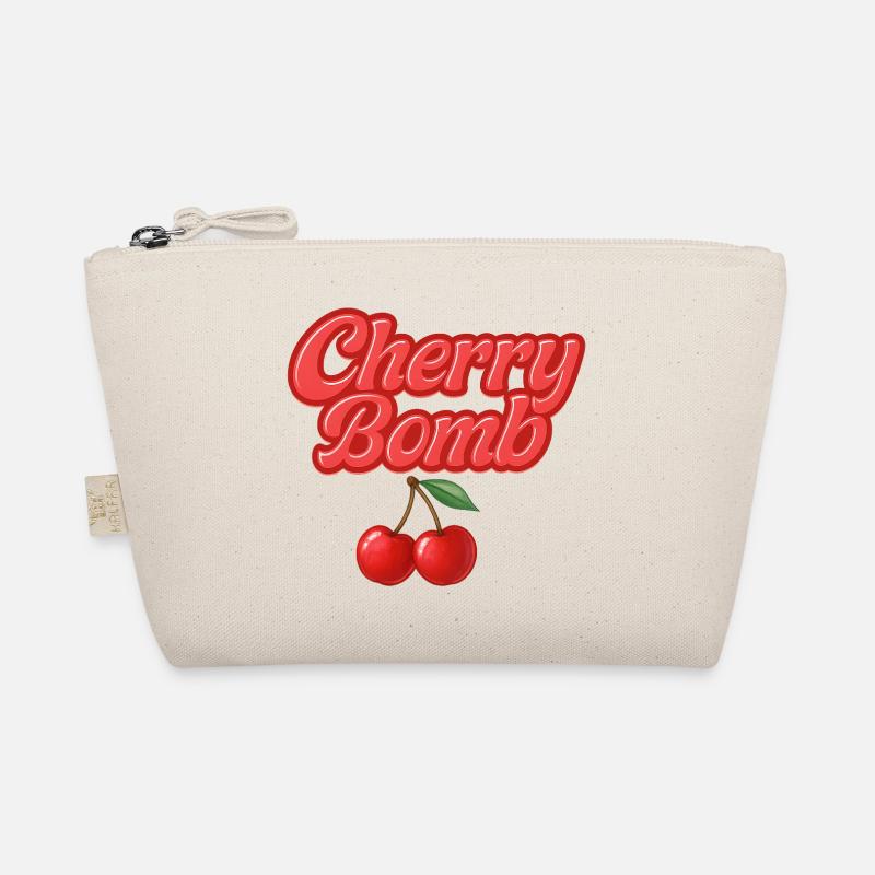 cherry bomb / y2k design Bio-Täschchen