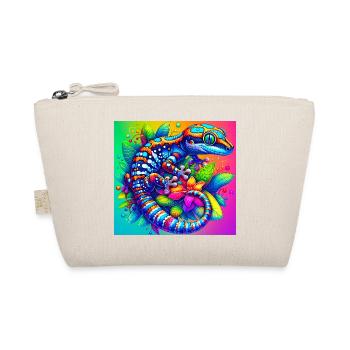 Gecko - Organic Pouch - nature - Front