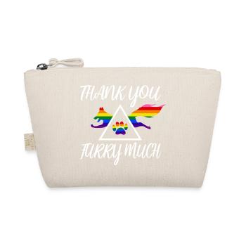 Thank you furry much - Organic Pouch - nature - Front