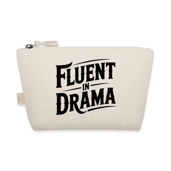 Fließend im Drama - Bio-Täschchen - Natur - Vorne