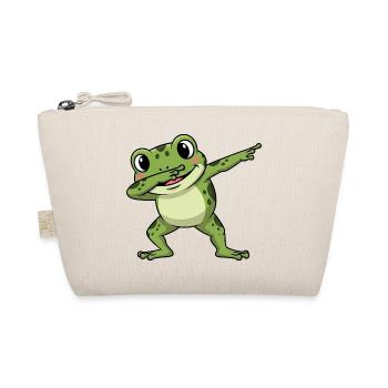 mignon grenouille crapaud crapaud crapaud dessin animé pour enfants - Trousse biologique - nature - Devant