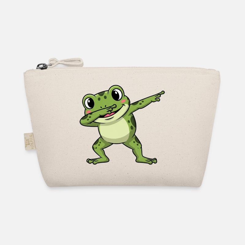 mignon grenouille crapaud crapaud crapaud dessin animé pour enfants Trousse biologique