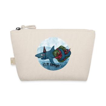 Requin d’anniversaire avec cadeau - Trousse biologique - nature - Devant