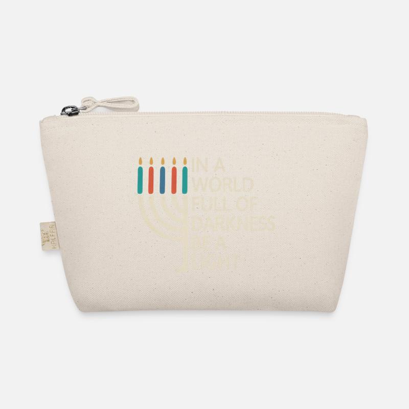 Be a Light Happy Hanukkah Organic Pouch