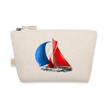 Sailboat - Organic Pouch - nature - Front