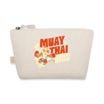 Muay Thai Kids - Drôle de tigre en orange - Trousse biologique - nature - Devant