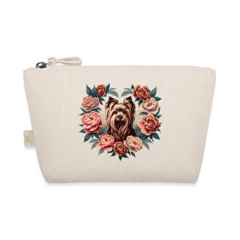Terrier floral dans un cadre de pivoine - Trousse biologique - nature - Devant