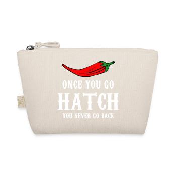 Hatch Chili Bold Typography - Bio-Täschchen - Natur - Vorne