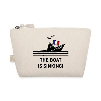 The Boat Is Sinking! (France / POS) - Organic Pouch - nature - Front