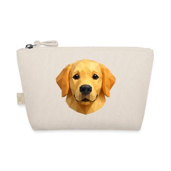 Polygone Golden Retriever Conception géométrique pour chien - Trousse biologique - nature - Devant