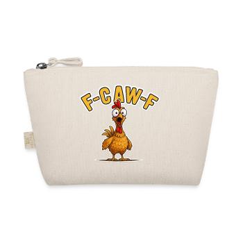 Funny Chicken F-CAW-F Meme Humor - Trousse biologique - nature - Devant