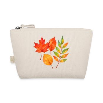 Feuilles d’automne à l’aquarelle – douces et colorées - Trousse biologique - nature - Devant