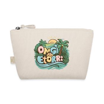 Cadeau Ongi Etorri Souvenir Pays Basque Landes - Trousse biologique - nature - Devant