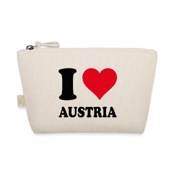 I Love Austria - Organic Pouch - nature - Front