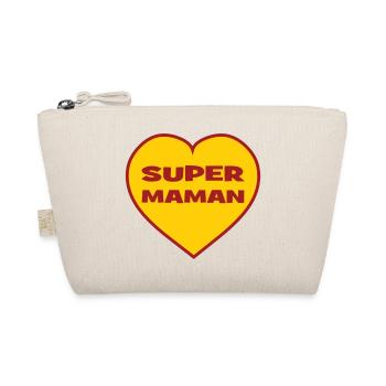 Super Mom - Mother's Day - Organic Pouch - nature - Front