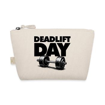 Deadlift Day - Organic Pouch - nature - Front