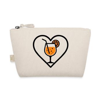 Spritz Heart Cocktail Orange Summer Drink - Organic Pouch - nature - Front