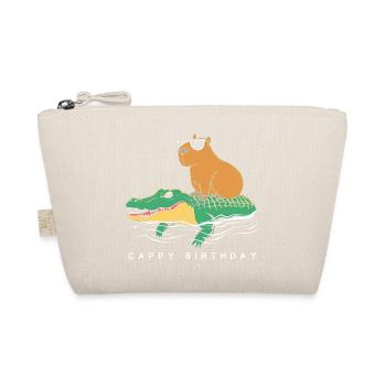 Happy Birthday - Organic Pouch - nature - Front