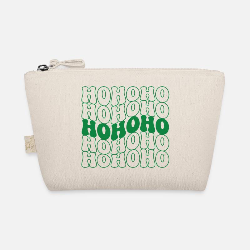 Hohoho Christmas Vintage Bio-Täschchen