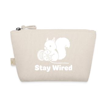 Stay Wired Eichhörnchen - Bio-Täschchen - Natur - Vorne