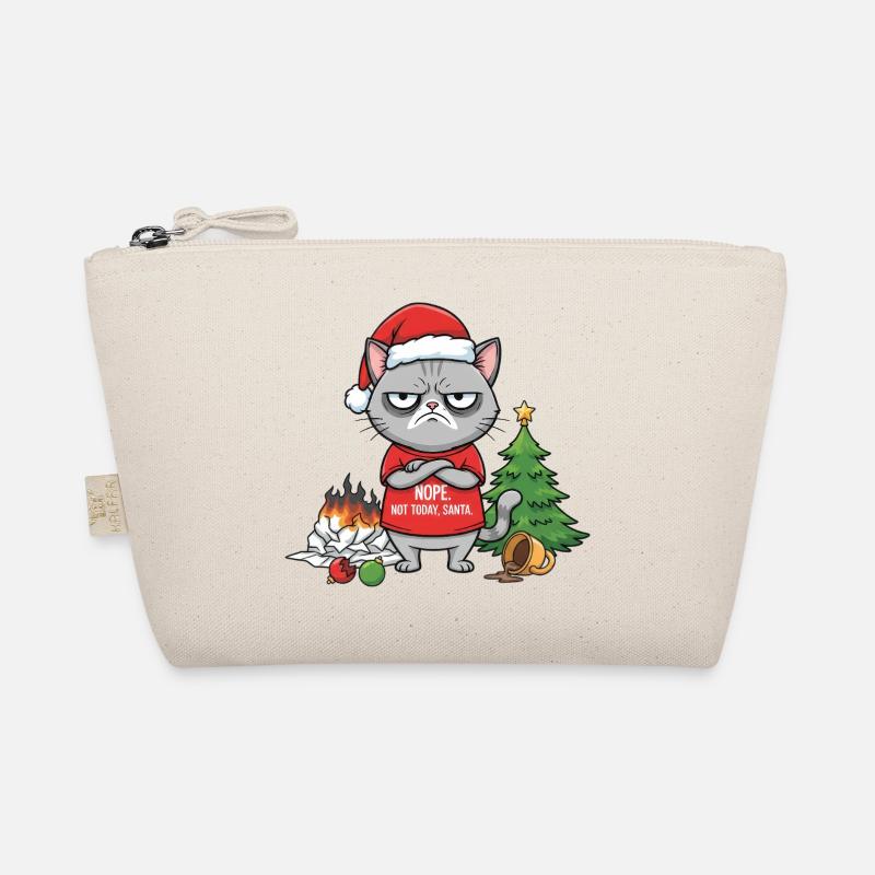 Le sombre chat de Noël refuse le Père Noël Trousse biologique