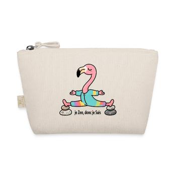 Yoga I Zen therefore I am - Organic Pouch - nature - Front