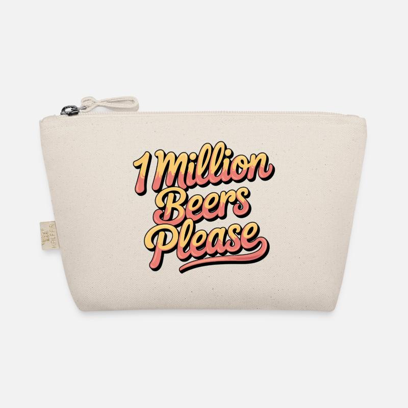 Eine Million Biere bitte - Lustiges Trinken Meme Bio-Täschchen