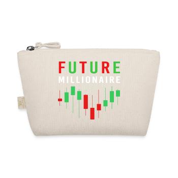 Trading Finance Stocks Money Bitcoin Capital - Organic Pouch - nature - Front