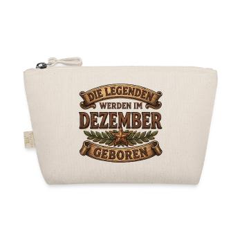 Legends born in December - Organic Pouch - nature - Front