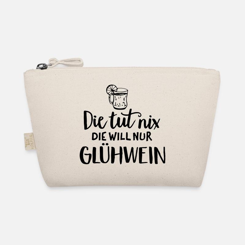 Mulled Wine Saying Humor Organic Pouch