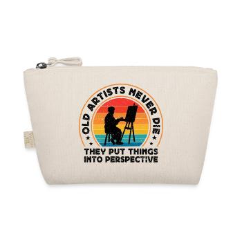 Cool Artist Old Artists Never Die Put Things Into - Organic Pouch - nature - Front