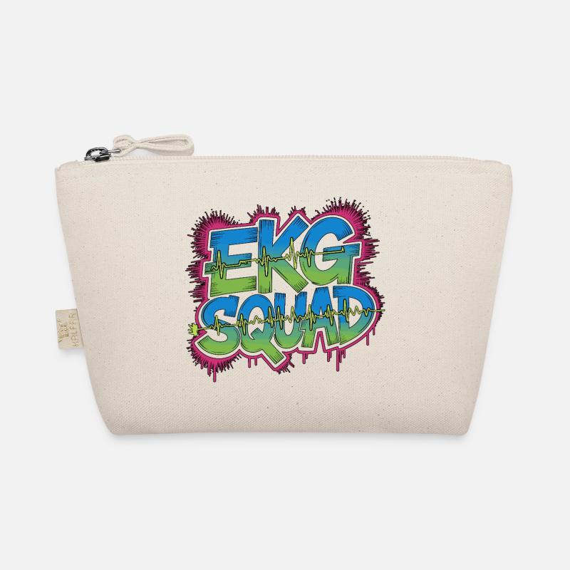 Cardiac Tech ECG Squad Pacemaker Technician Organic Pouch