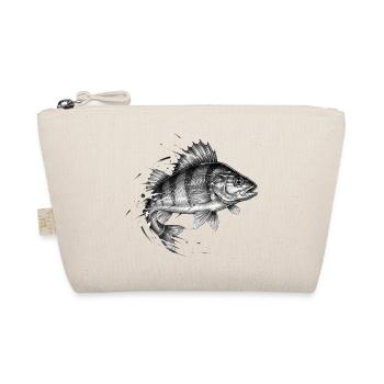 Perch Perch Ink Tattoo Fishing Vector - Organic Pouch - nature - Front